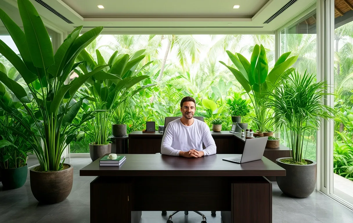 Ergonomic wellness environment for men
