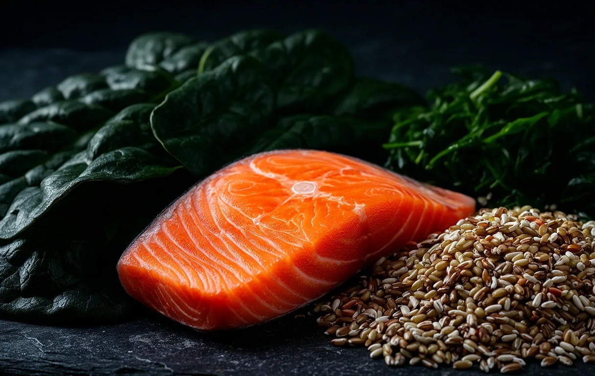 Nutrient-dense whole foods for men's health support